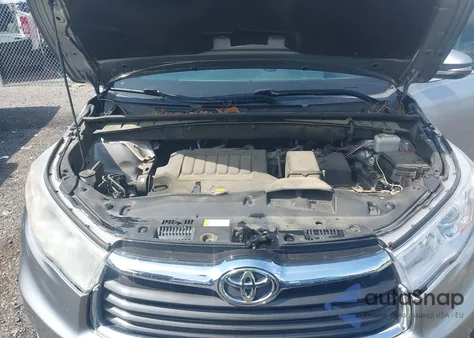 2014 Toyota Highlander Xle V6 из США, поврежденный, VIN 5TDKKRFH8ES033580